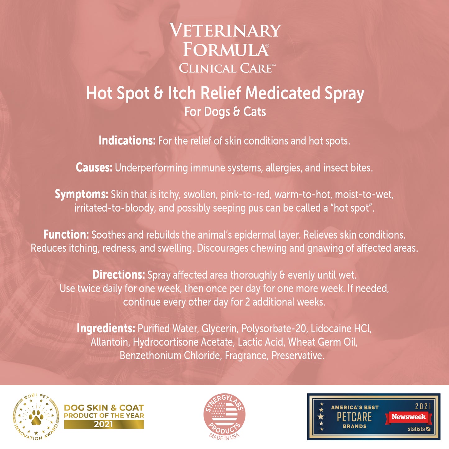 Hot Spot & Itch Relief Medicated Spray