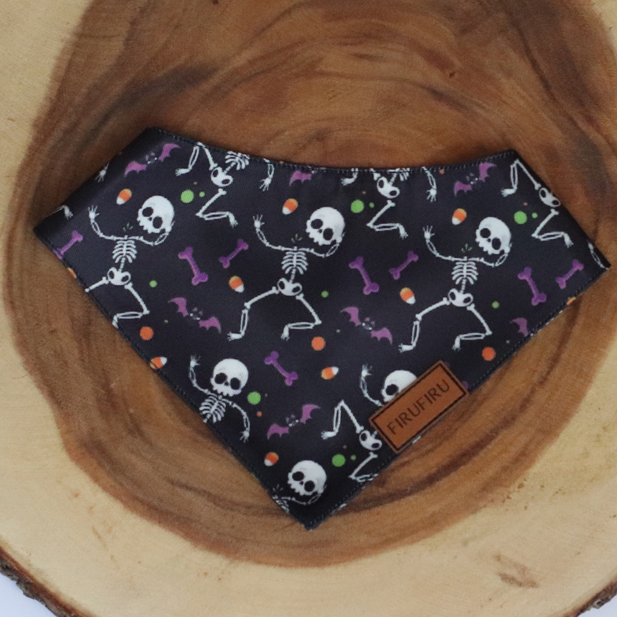 Dog Bandana Dancing Bones