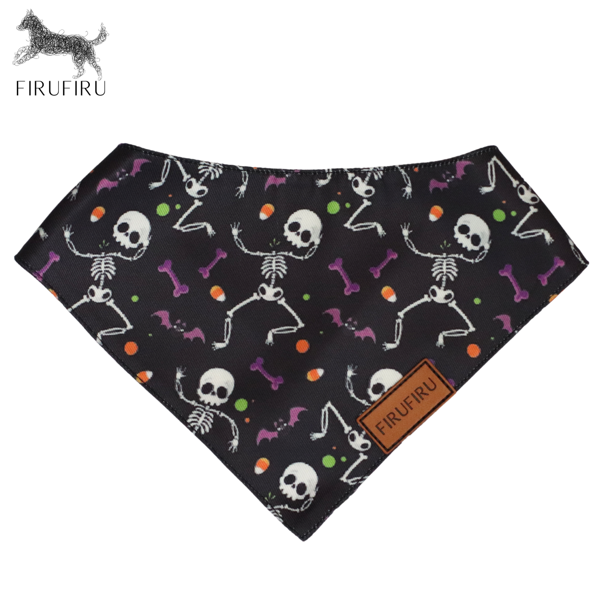 Dog Bandana Dancing Bones