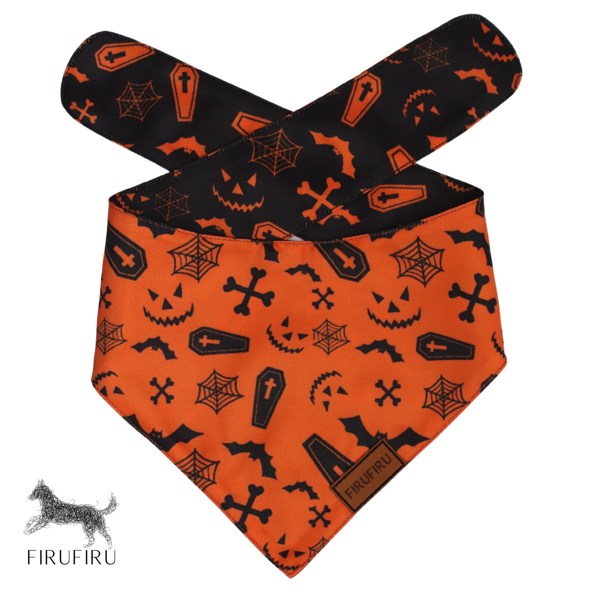 Dog Bandana Duo Hallow