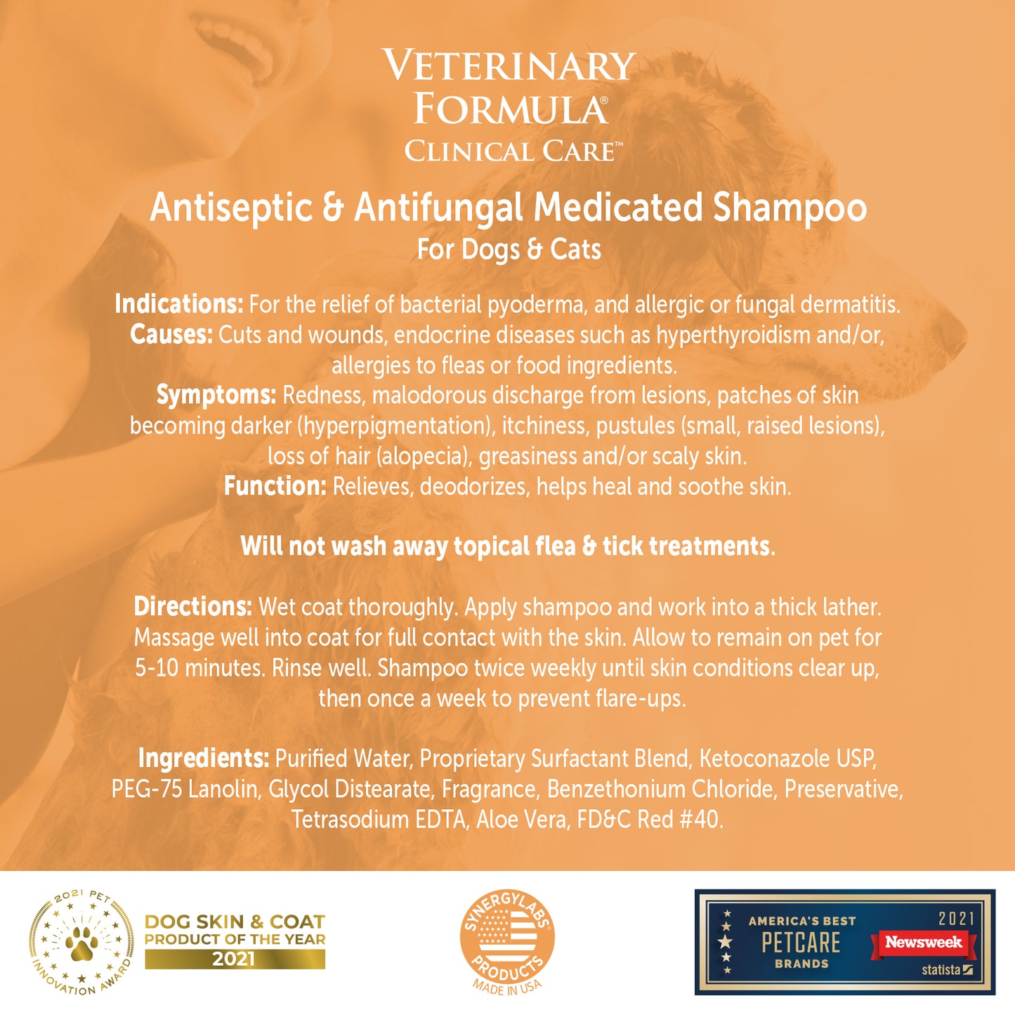 Antiseptic & Antifungal Medicated Shampoo